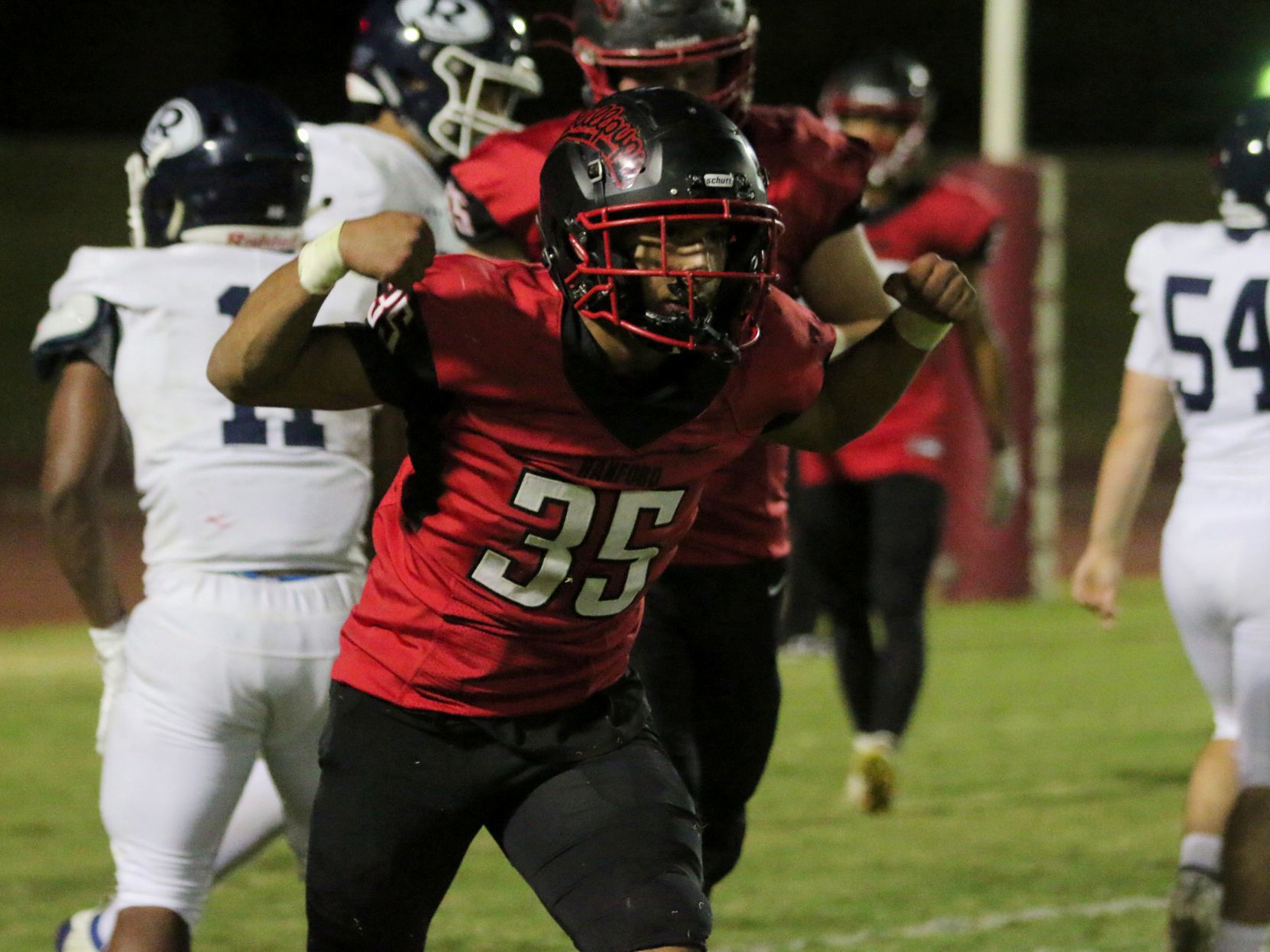 Bullpups grab sole possession of first place in battle of unbeatens